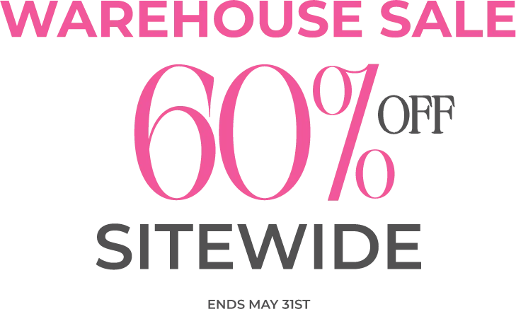 warehouse sale 60% off