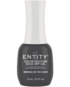 Entity Color Couture Soak-Off Gel Enamel Brrring On The Snow